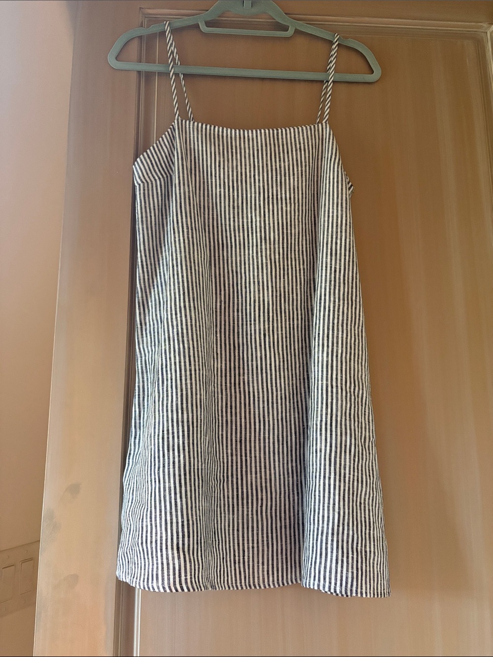 Reformation Striped Mini Dress in Black and White - Picture 3 of 5